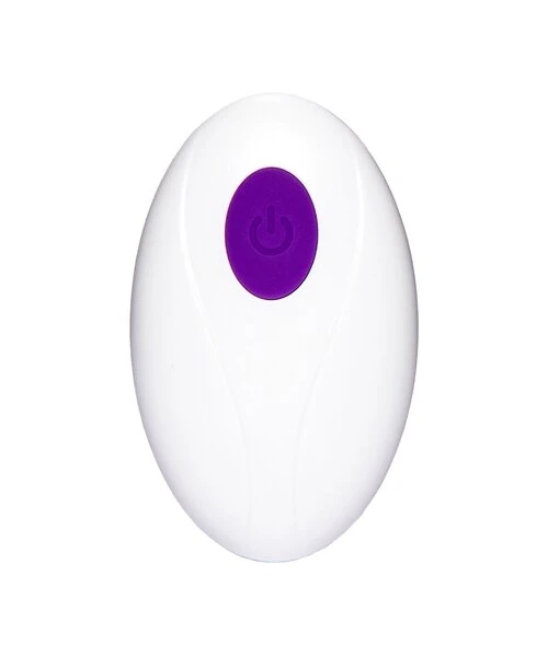 Bondara Push It Purple 10 Function Remote Thrusting Dildo – 8 Inch — image 7 of 8