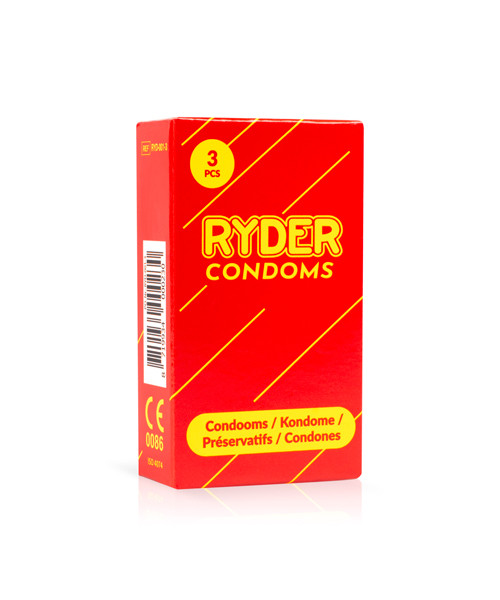 Ryder Condoms - 3 Pcs.
