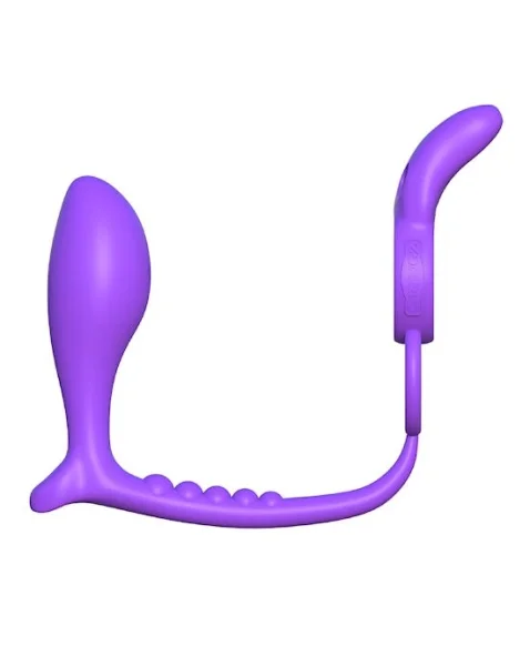 Fantasy C-ringz Ass-gasm Vibrating Rabbit - Purple