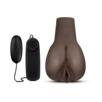 Hot Chocolate Doggy Style Deanna Vibrating Realistic Masturbator Chocolate