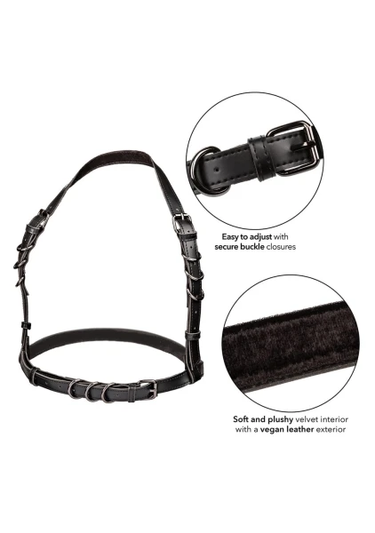 Euphoria Collection Halter Buckle Harness - Plus Size