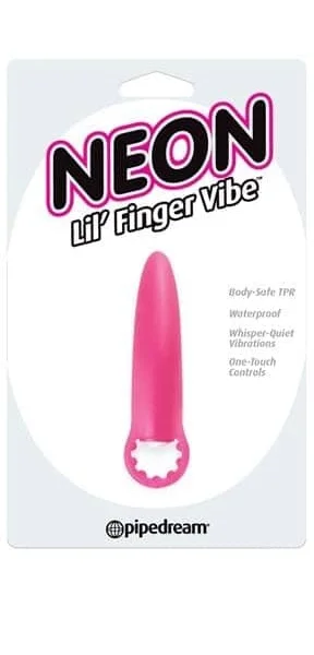 Neon Lil Finger Vibe Pink