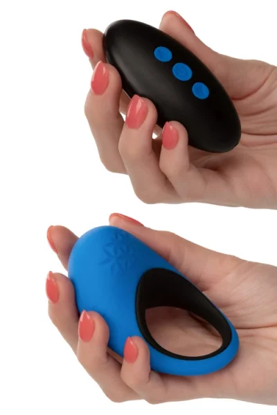 California Exotic Link Up Silicone Couples Cock Ring with Remote