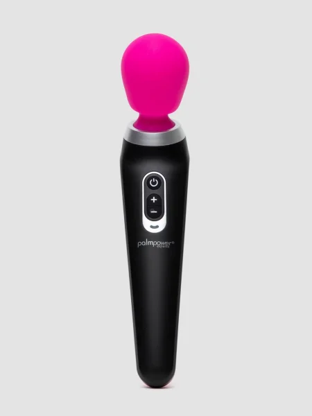 Palm Power Extreme Silicone Rechargeable Magic Wand Vibrator
