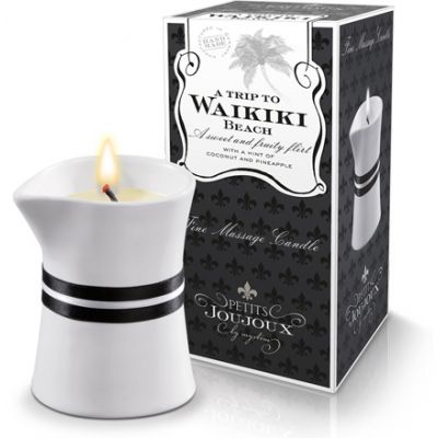Petits Joujoux A Trip to Waikiki Beach Massage Candle 120ml