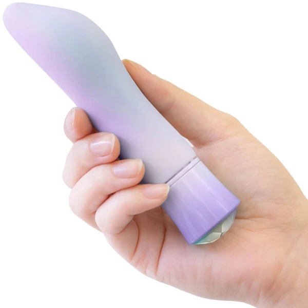 Oh My Gem Revival Rechargeable Waterproof Silicone Warming Vibrator By Blush - Opal
