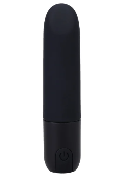 In A Bag Silicone Rechargeable Bullet Vibrator By Doc Johnson - Black