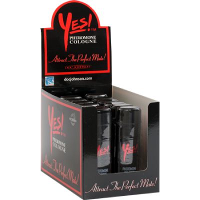 Yes Pheremone Cologne 12 X Display