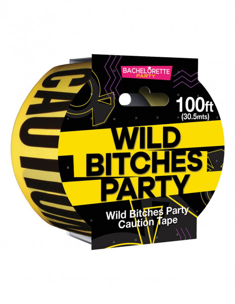 Wild Bitches Party Caution Tape