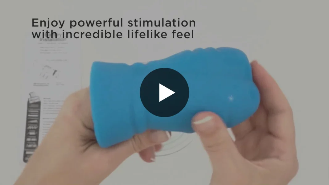 OptiMALE™ Vibrating Stroker - Massage Beads