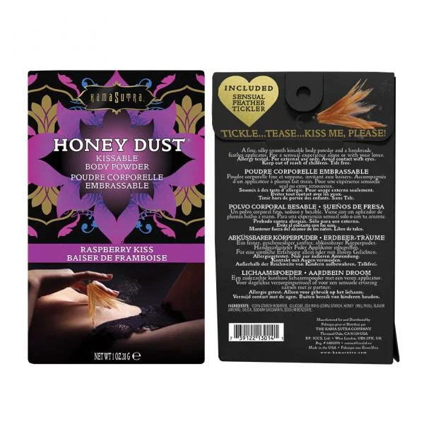 Kama Sutra Honey Dust Raspberry 1oz