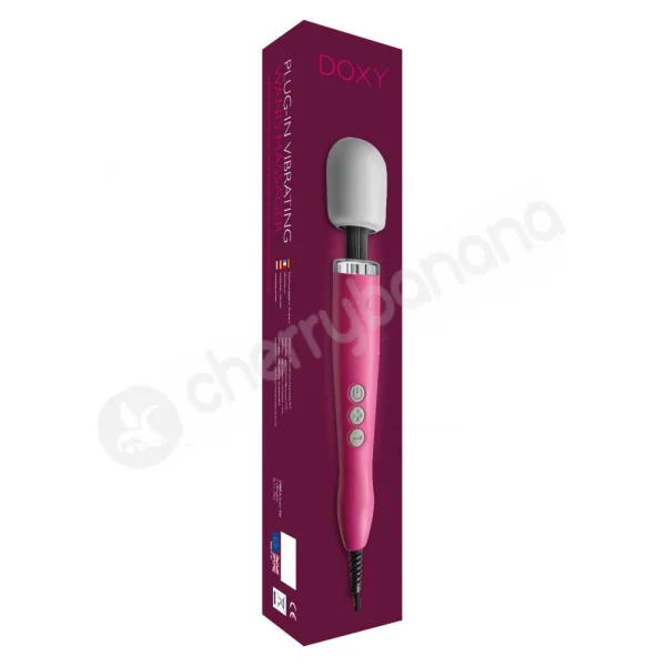 Doxy Pink Extra Powerful Vibrating Wand Massager