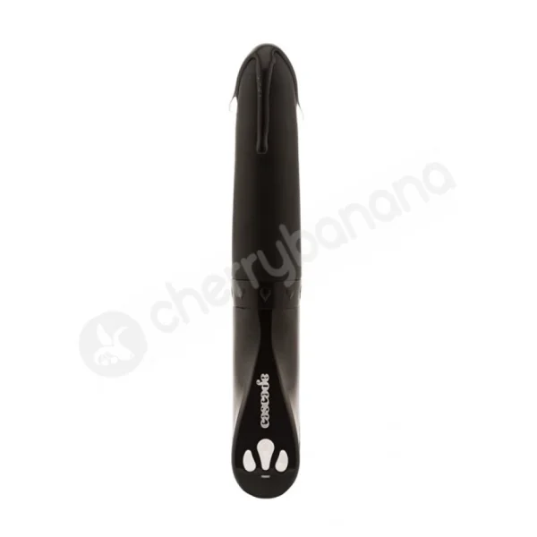 Cascade Flow Twilight Black Self Lubricating Vibrator