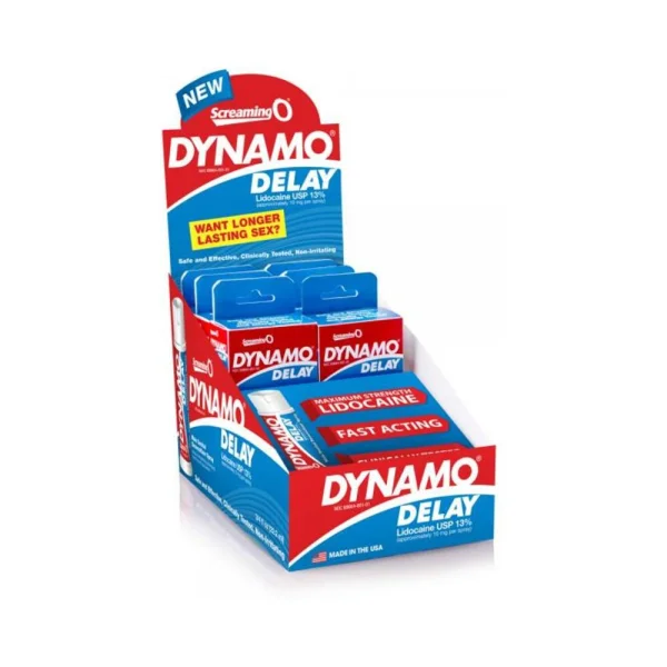 Dynamo Delay Spray POP 6 Display