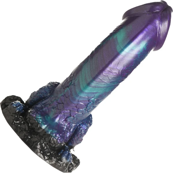 Dino-Dick 7.25" Silicone Suction Cup Dildo By Creature Cocks - Large