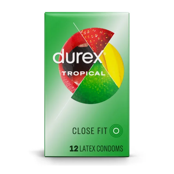 Durex Tropical Flavored Condoms | Oral Pleasure