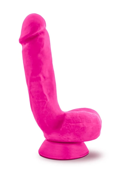 Au Natural - Bold - Pound - 8.5 Inch Dildo - Pink