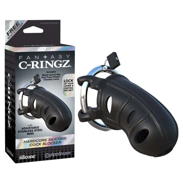 Fantasy C-Ringz - Hardcore Silicone Cock Blocker — image 18 of 18