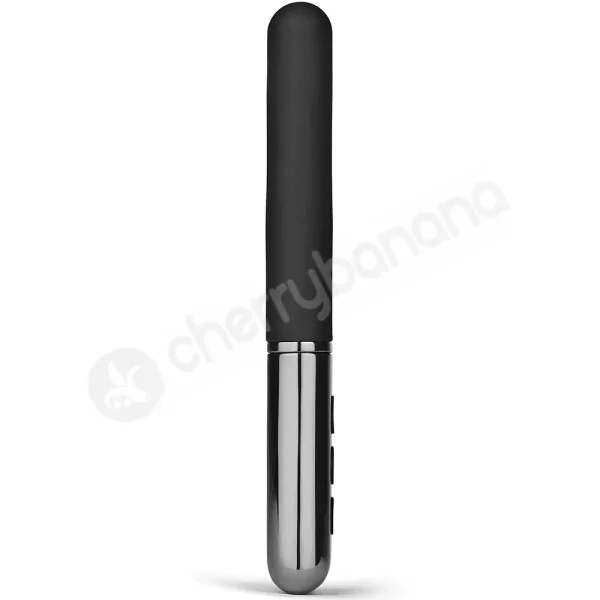 Le Wand Deux Black Chrome 15 Function Vibrating Stimulator