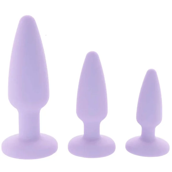 First Time Crystal Booty Anal Plug Set
