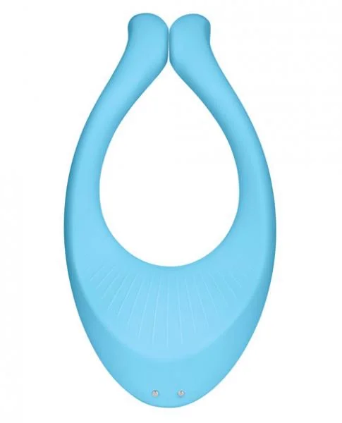 Satisfyer Partner Multifun 1 Blue Couples Vibrator — image 4 of 8