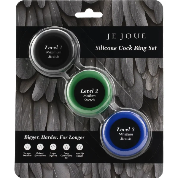 Je Joue Silicone Ring Set