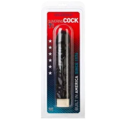 Quivering Cock 7 Inches Black