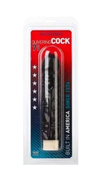 Quivering Cock 7 Inches - Black