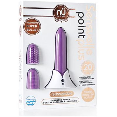 NU Sensuelle Point Plus 20 Function Bullet Purple