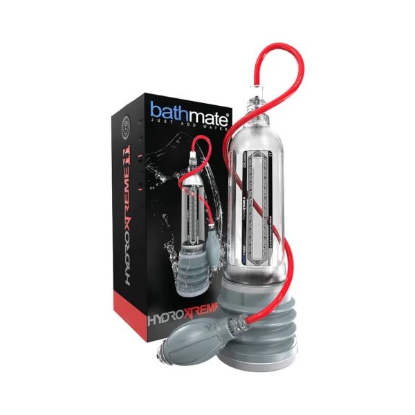 Bathmate Hydroxtreme 11 Penis Pump Crystal Clear