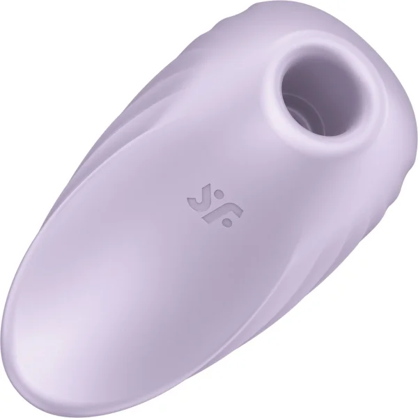 Satisfyer Pearl Diver Pressure Wave Rechargeable Waterproof Clitoral Stimulator - Violet