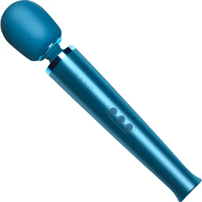 Le Wand Rechargeable Vibrating Body Massager Pacific Blue