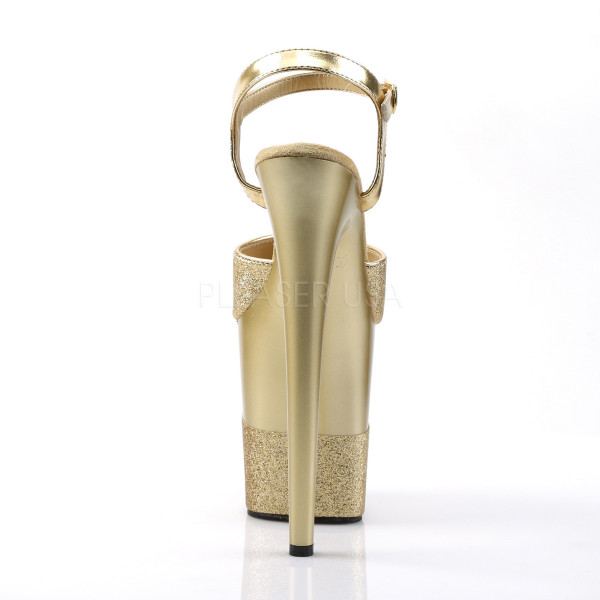 FLAMINGO-809-2G - 8" Heel, 4" PF Ankle Strap Sandal — image 8 of 12