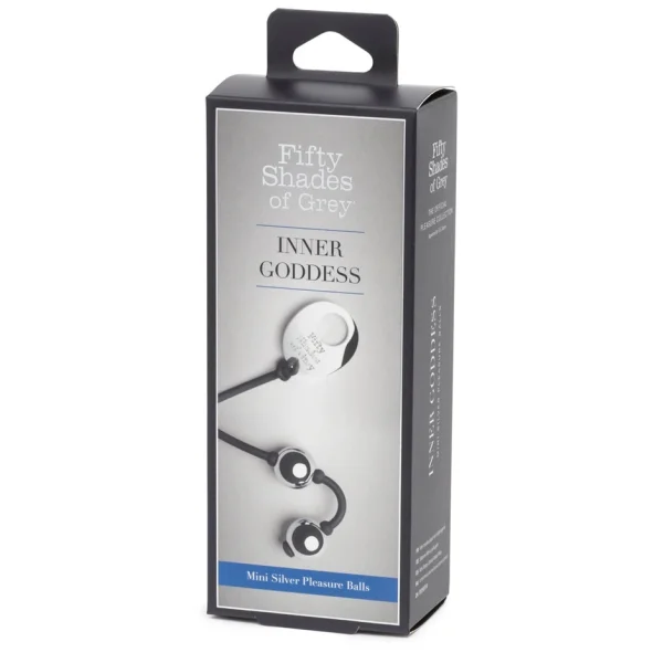 Fifty Shades of Grey Inner Goddess Mini Silver Pleasure Balls 3oz