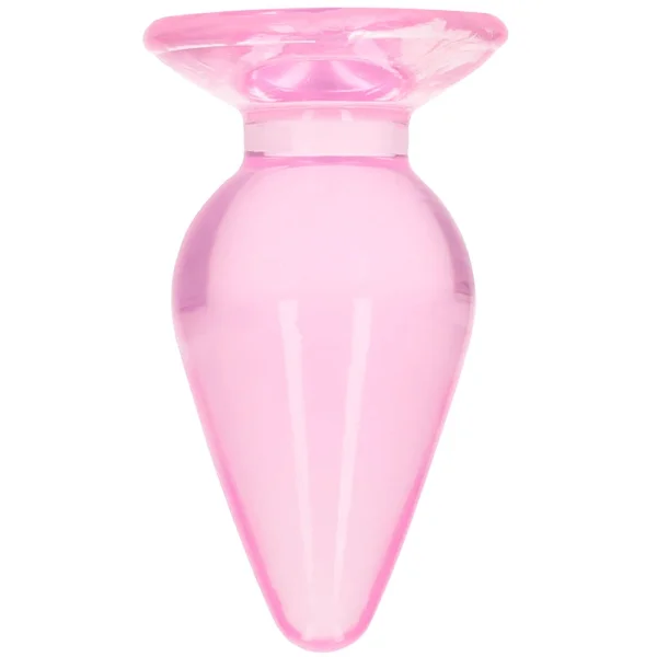 RealRock Crystal Clear Jelly 3.5 Inch Butt Plug