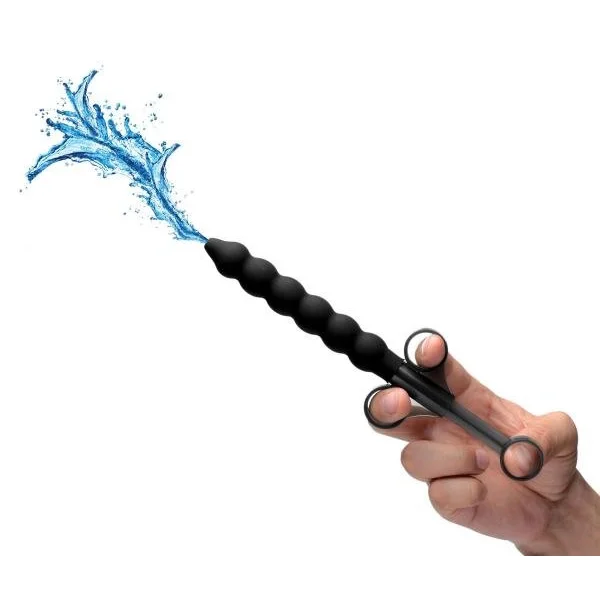 Clean Stream Silicone Beaded Lubricant Launcher Black
