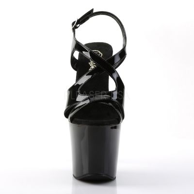 DIAMOND 730 7 RS Imbedded Heel Crisscross Slingback P F