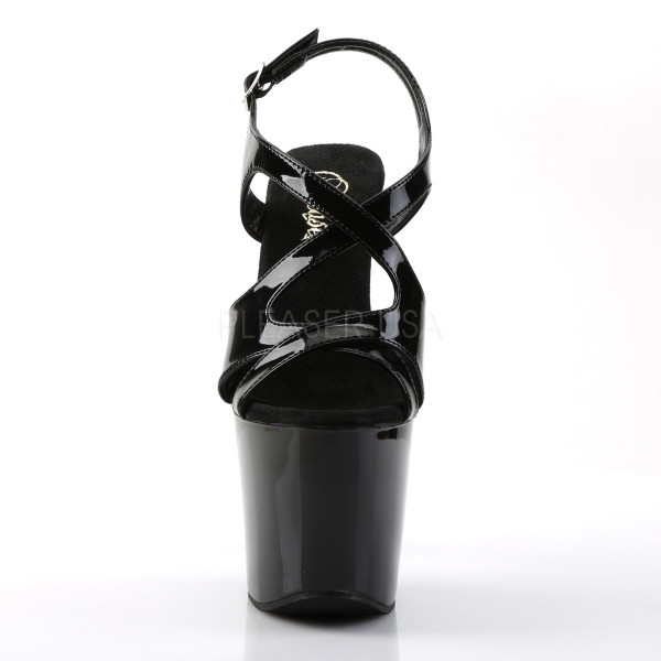 DIAMOND-730 - 7" RS Imbedded Heel Crisscross Slingback P/F — image 2 of 4