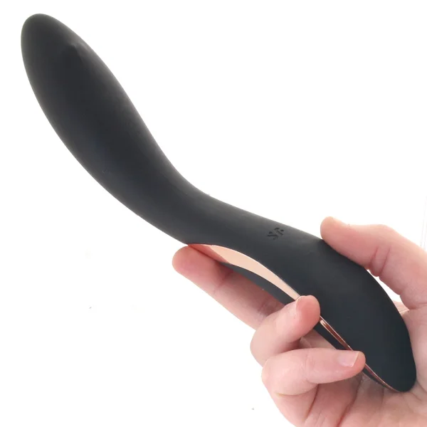 Satisfyer Rrrolling Explosion Silicone Rechargeable Waterproof 12-Function G-Spot Vibrator - Black