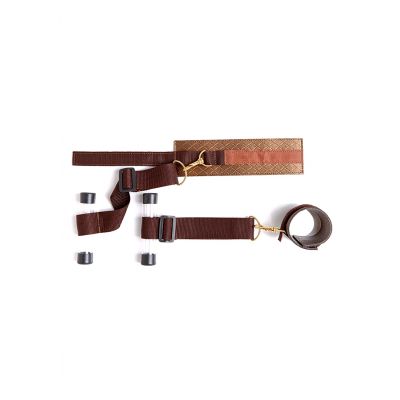 Sweet Surrender Door jamb with Cuffs Bronze Bondage sex toys