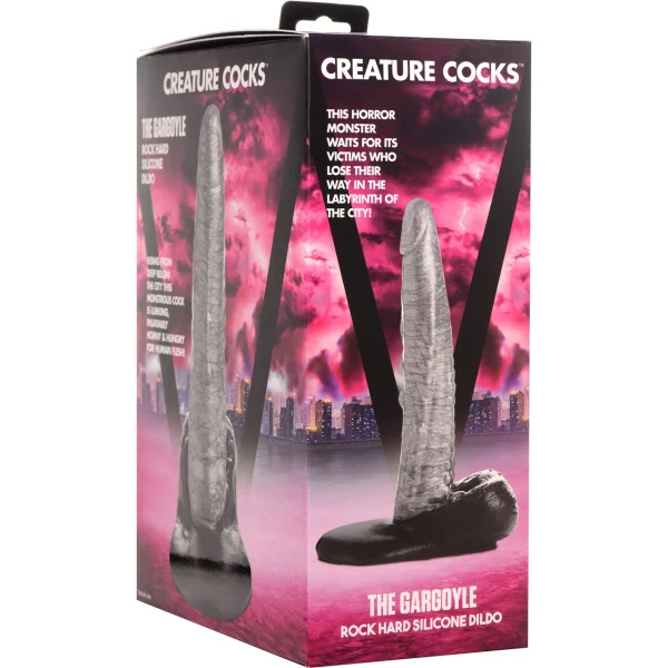 The Gargoyle Rock Hard 9.3" Silicone Dildo By Creature Cocks