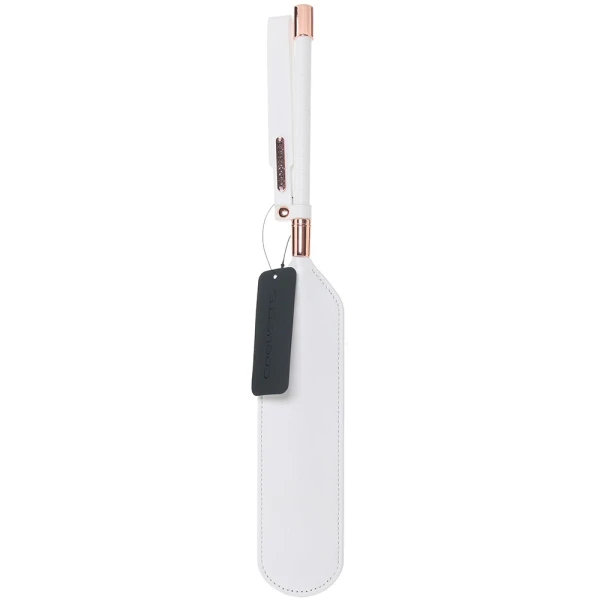 Vegan Leather Paddle in White