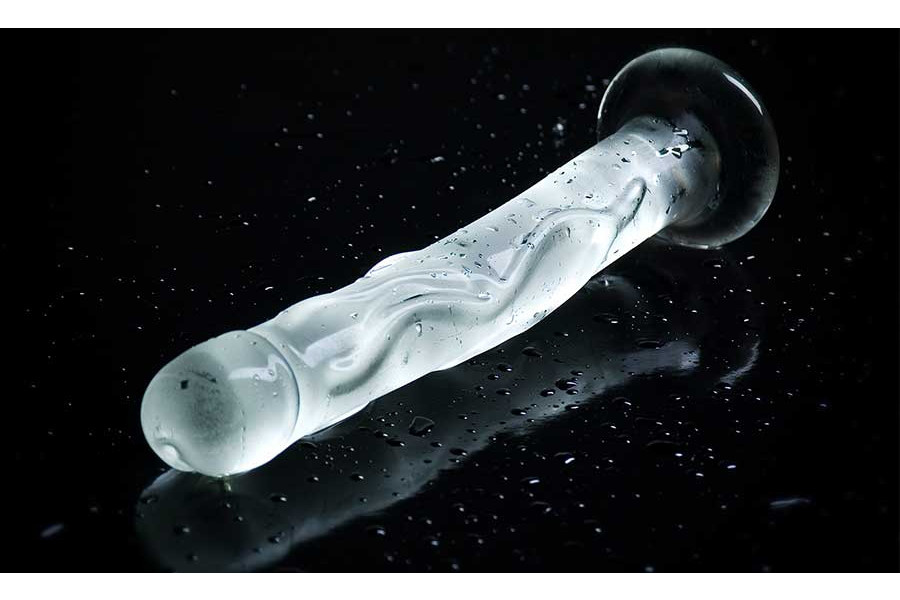 Vincent Glass Dildo by Liberator Glassworks