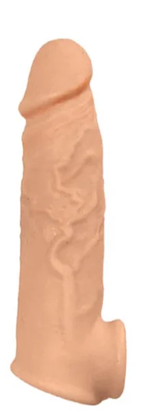 Natural Realskin Vibrating Penis Xtender — image 6 of 10