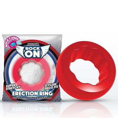 Rock Candy Rock On Ring Red