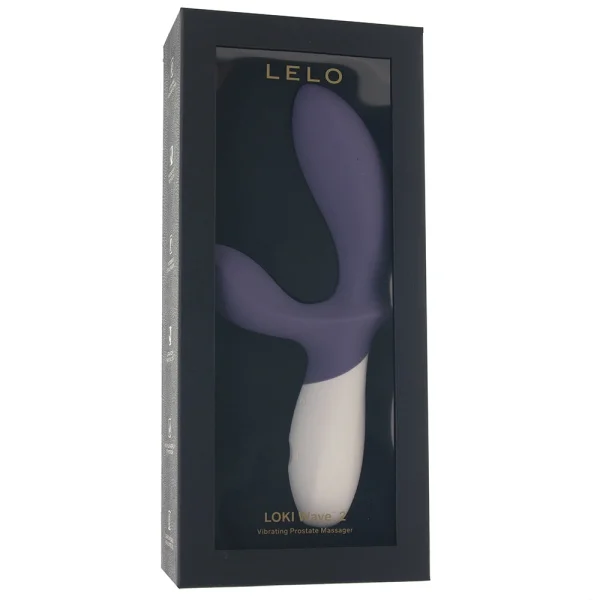 LELO LOKI WAVE 2 Rechargeable Waterproof Prostate Massager - Violet Dust