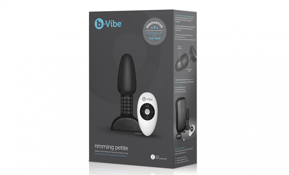 b-Vibe Rimming Butt Plug Petite