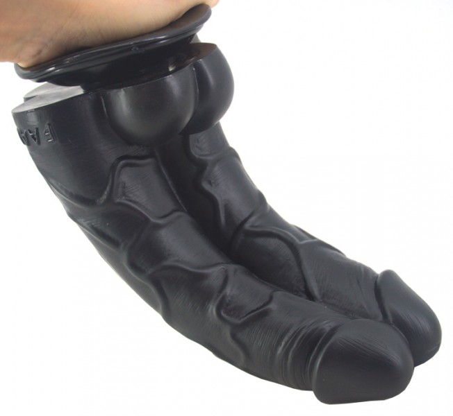 10'' Siamesed Twins Cock