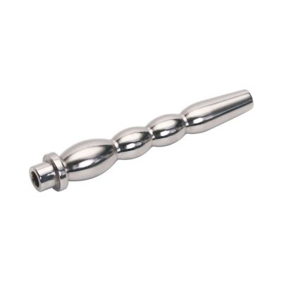 Cum Thru Me Penis Plug Silver