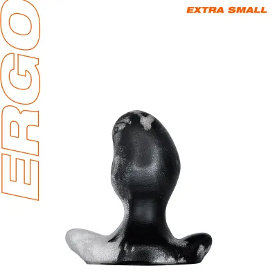 Ergo Butt Plug Extra Small Platinum Swirl